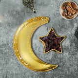 Ramadan Serving Tray with Crescent Moon and Star Food Tray Muslim Islam Mubarak Food Tray for Party Decoration In Australia - Darrahopens