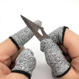 20 Pcs Finger Cots 5 Levels Of Cut Resistant Protective Sleeve Reusable Anti Slip Finger Sleeve for Kitchen Work Sculpture In Australia - Darrahopens