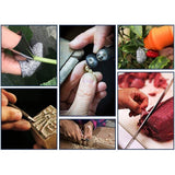 20 Pcs Finger Cots 5 Levels Of Cut Resistant Protective Sleeve Reusable Anti Slip Finger Sleeve for Kitchen Work Sculpture