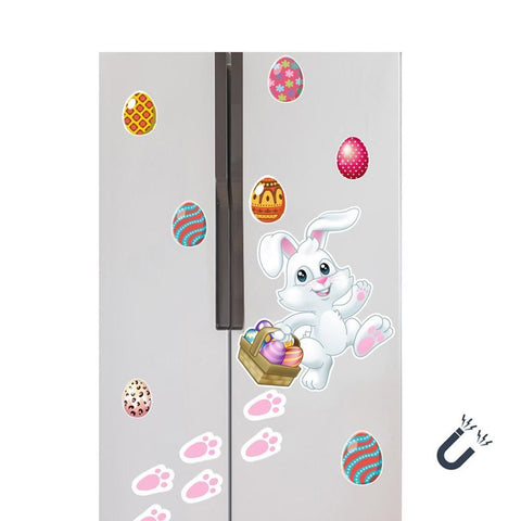 15 Pieces Easter Bunny Refrigerator Magnets Fridge Magnet Sticker Bunny Easter Egg Magnet Sticker Easter Home Kitchen Decoration In Australia - Darrahopens