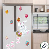 15 Pieces Easter Bunny Refrigerator Magnets Fridge Magnet Sticker Bunny Easter Egg Magnet Sticker Easter Home Kitchen Decoration