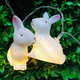 1.5m Easter Rabbit String Light 10 LED Lamp Easter Bunny Decorative Light Easter Decoration Happy Easter Decor In Australia - Darrahopens