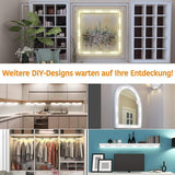 LED Mirror Light Dimmable Mirror Lighting with 45 Leds DIY Make Up Light for Dressing Table USB Makeup Mirror Light
