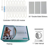 LED Mirror Light Dimmable Mirror Lighting with 45 Leds DIY Make Up Light for Dressing Table USB Makeup Mirror Light