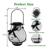 Solar Flame Lantern Lights Flickering Flames Outdoor Solar Lights Hanging Lanterns Waterproof Decoration Lighting Lanterns In Australia - Darrahopens