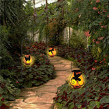 Solar Flame Lantern Lights Flickering Flames Outdoor Solar Lights Hanging Lanterns Waterproof Decoration Lighting Lanterns In Australia - Darrahopens
