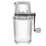 Manual Ice Crusher Portable Hand Crank Manual Household Ice Shaver Machine Kitchen Tool In Australia - Darrahopens