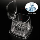 Manual Ice Crusher Portable Hand Crank Manual Household Ice Shaver Machine Kitchen Tool