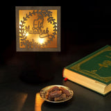 Wooden Eid Crafts Night Light 3D Ramadan Mubarak Lamp Handmade Wooden Moon Star LED Lights Decoration In Australia - Darrahopens
