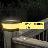 Solar Column Headlight IP65 Waterproof Outdoor Wall Light Fence Light Coffee Garden Light for Household Public Garden Courtyard In Australia - Darrahopens