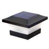 Solar Column Headlight IP65 Waterproof Outdoor Wall Light Fence Light Coffee Garden Light for Household Public Garden Courtyard