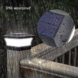Solar Column Headlight IP65 Waterproof Outdoor Wall Light Fence Light Coffee Garden Light for Household Public Garden Courtyard In Australia - Darrahopens