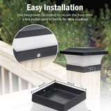 Solar Column Headlight IP65 Waterproof Outdoor Wall Light Fence Light Coffee Garden Light for Household Public Garden Courtyard In Australia - Darrahopens