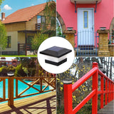 Solar Column Headlight IP65 Waterproof Outdoor Wall Light Fence Light Coffee Garden Light for Household Public Garden Courtyard In Australia - Darrahopens