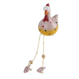 Garden Decoration Ceramic Chicken Hilde Decoration Animal Figurine Ornament for Home Decorative Craft