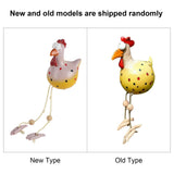 Garden Decoration Ceramic Chicken Hilde Decoration Animal Figurine Ornament for Home Decorative Craft