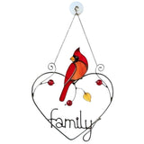 Stained Window Panel Hanging Bird Ornaments Window Suncatcher for Home Decoration In Australia - Darrahopens