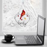 Stained Window Panel Hanging Bird Ornaments Window Suncatcher for Home Decoration In Australia - Darrahopens