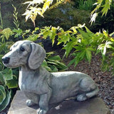Garden Dog Statue Ornament Realistic Resin Animal Sculpture for Outdoor Decoration Dog Lover Gift In Australia - Darrahopens