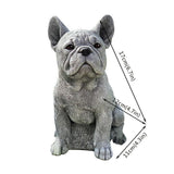 Garden Dog Statue Ornament Realistic Resin Animal Sculpture for Outdoor Decoration Dog Lover Gift In Australia - Darrahopens