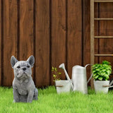 Garden Dog Statue Ornament Realistic Resin Animal Sculpture for Outdoor Decoration Dog Lover Gift In Australia - Darrahopens