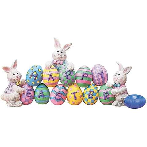 Easter Spring Bunny Decoration Tabletop Easter Decorations Cute Craft Easter Bunny Figures Farmhouse Home Decor In Australia - Darrahopens