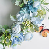 Fake Flower Simulation Garland Plastic Fake Flower Interior Door Wall Decoration