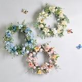 Fake Flower Simulation Garland Plastic Fake Flower Interior Door Wall Decoration