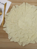 Ginkgo Leaf Placemat Multipurpose Durable Wear Resistance Exquisite Innovative Table Decorations