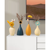 Ceramic Flower Vase Small Fresh Flower Arrangement Vase for Home Office Decoration
