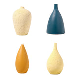 Ceramic Flower Vase Small Fresh Flower Arrangement Vase for Home Office Decoration