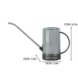 Succulent Watering Bottle Plastic Transparent Watering Bottle Long Nozzle Watering Pot