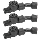 3Pcs G3/8 DN10 Spray Nozzles Agricultural Electric Insecticide Sprayer Accessories