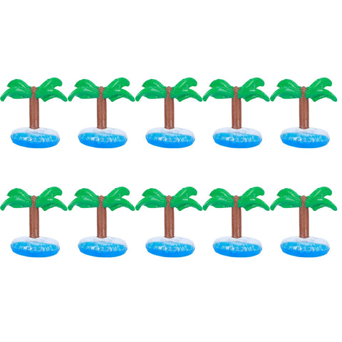 10Pcs Inflatable Drink Holder PVC Floating Cup Mat for Swimming Pool Party Beach