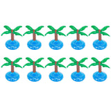10Pcs Inflatable Drink Holder PVC Floating Cup Mat for Swimming Pool Party Beach
