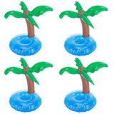 10Pcs Inflatable Drink Holder PVC Floating Cup Mat for Swimming Pool Party Beach