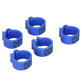 100Pcs Bird Foot Rings Bands 10mm 001-100 Numbered Pigeons Identify Clip Poultry SupplyBlue In Australia - Darrahopens