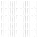 50Pcs Garden Stakes Ground Staple Spikes U shaped Fixer Weed Barrier Fabric Landscape Lawn In Australia - Darrahopens