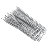 50Pcs Garden Stakes Ground Staple Spikes U shaped Fixer Weed Barrier Fabric Landscape Lawn In Australia - Darrahopens