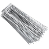 50Pcs Garden Stakes Ground Staple Spikes U shaped Fixer Weed Barrier Fabric Landscape Lawn In Australia - Darrahopens
