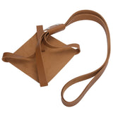 PU Leather Plant Hanger Planter Flowerpot Hanging Holder Home Decor Garden DecorationBrown Square Bottom In Australia - Darrahopens