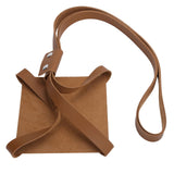 PU Leather Plant Hanger Planter Flowerpot Hanging Holder Home Decor Garden DecorationBrown Square Bottom In Australia - Darrahopens