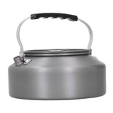 1.6L Portable Camping Coffee Tea Pot Outdoor Fishing Hiking Barbecue Kettle Pot (Black Handle) In Australia - Darrahopens