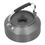 1.6L Portable Camping Coffee Tea Pot Outdoor Fishing Hiking Barbecue Kettle Pot (Black Handle) In Australia - Darrahopens