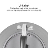 1.6L Portable Camping Coffee Tea Pot Outdoor Fishing Hiking Barbecue Kettle Pot (Black Handle)