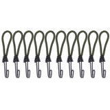 10pcs Tent Elastic Rope with Hook Camping Tent Fixation Elastic Rope Accessories In Australia - Darrahopens