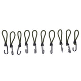 10pcs Tent Elastic Rope with Hook Camping Tent Fixation Elastic Rope Accessories In Australia - Darrahopens