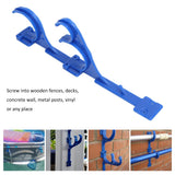 Plastic Pool Hanger Hook for Pool Telescoping Pole Vacuum Hose Leaf Skimmer Garden Tools