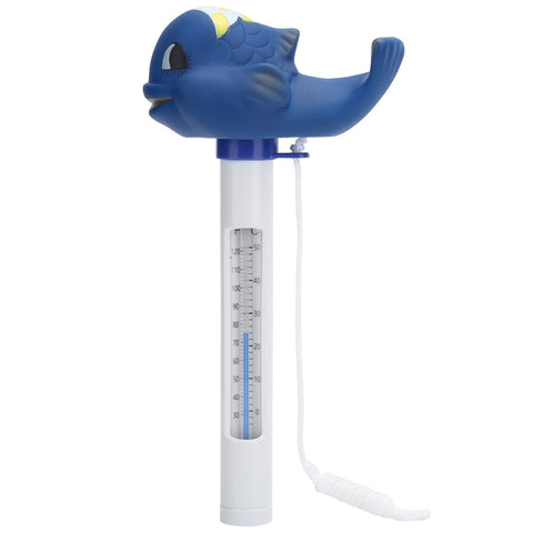 Cartoon Animal Shaped Floating Thermometer for Swimming Pools Sauna Spa Accessories Blue In Australia - Darrahopens