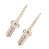 2Pcs Ear Tag Needle Stainless Steel Ear Tag Applicator Pliers Pin Nail for Cattle Pigs Sheep